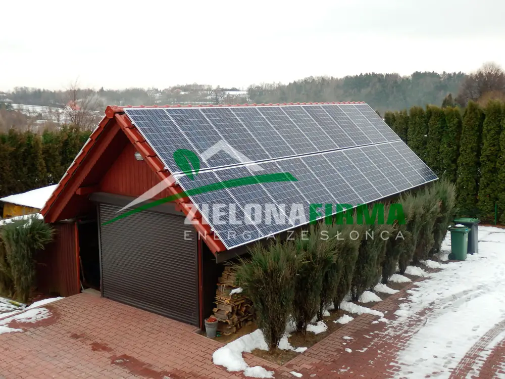 Instalacja 8 kWp - okolice Wieliczki