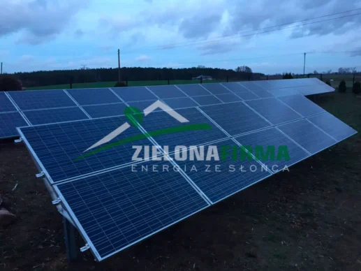 Instalacja 9,5 kWp - okolice Leszna